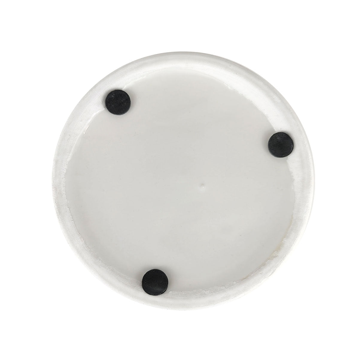 7 inch Decorative Ceramic Pot With Saucer