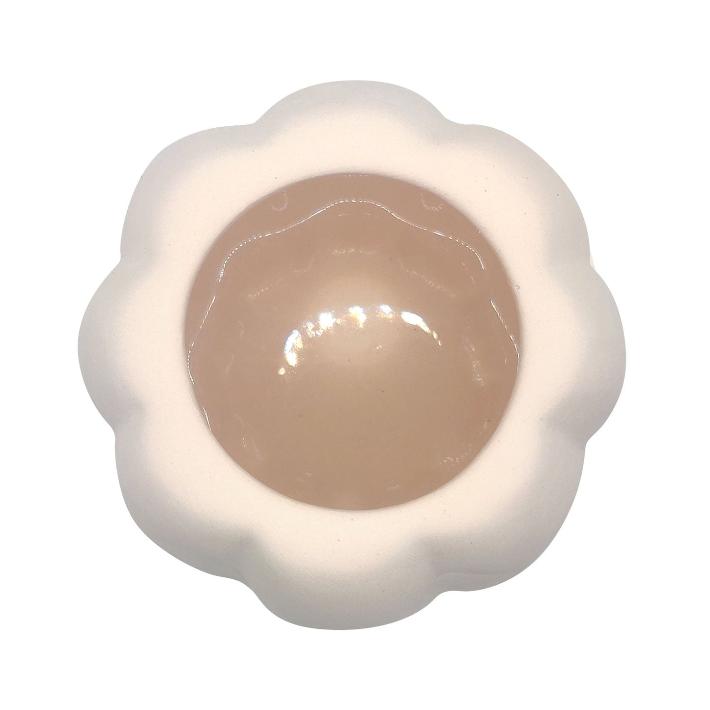 Halloween White Pumpkin Pot