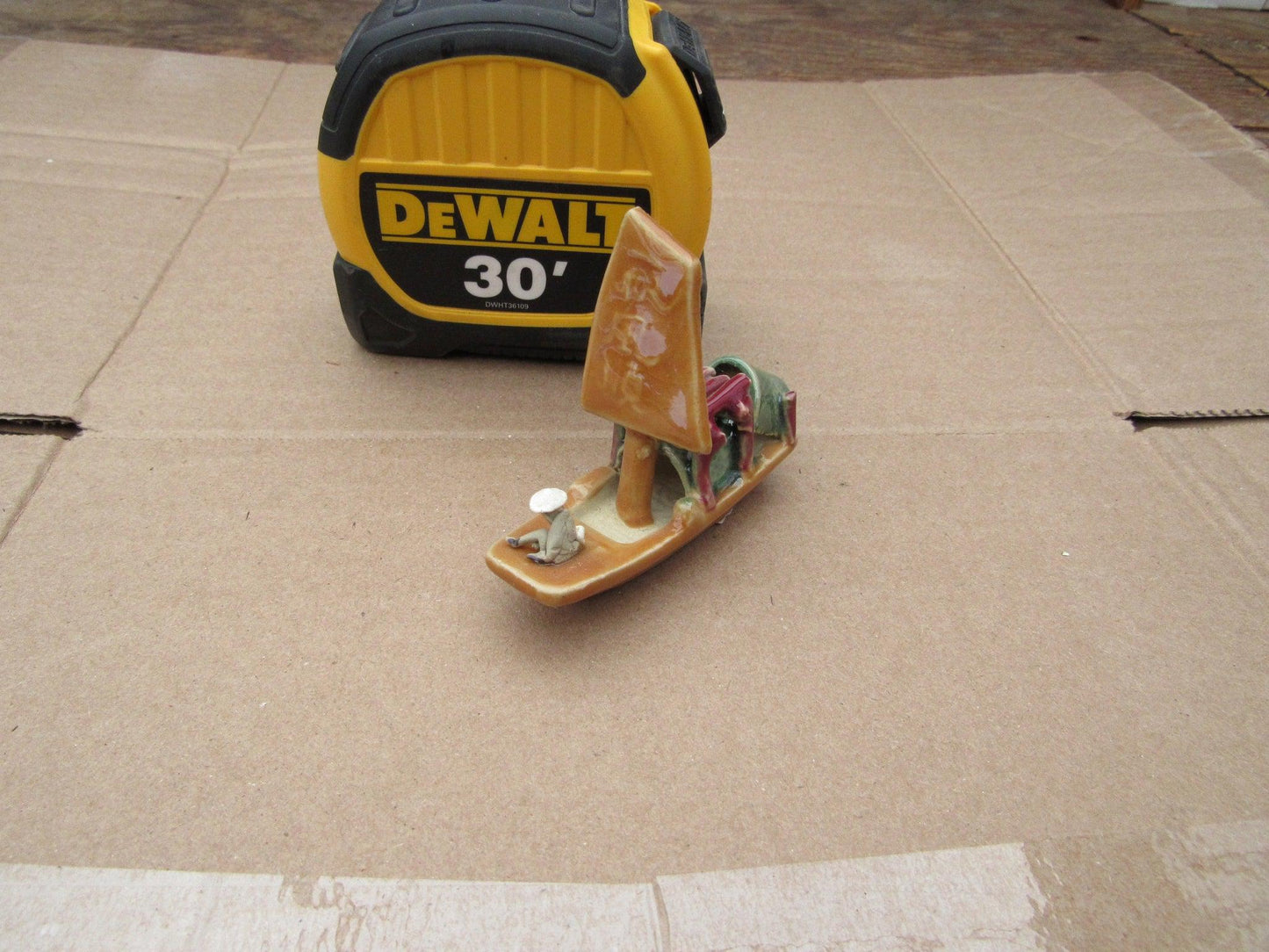 Sampan Boat Figurine