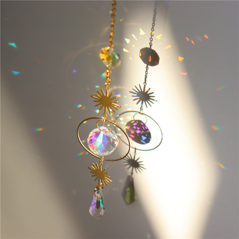 Sun Catcher Garden Lighting Jewelry Hanging Prism Pendant Garde