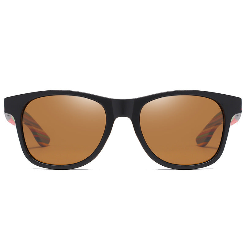 Color Wood Eco-friendly Polarized Sunglasses