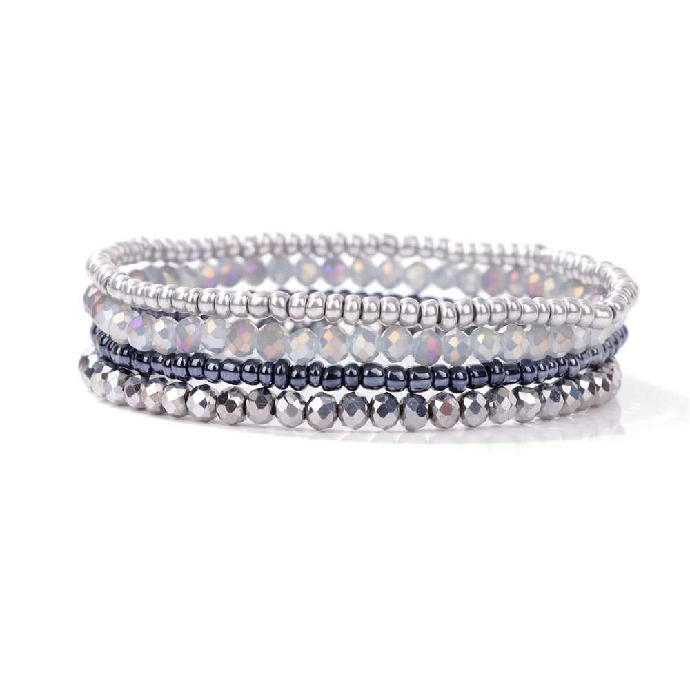 Crystal Stretch Bracelets for Stacking