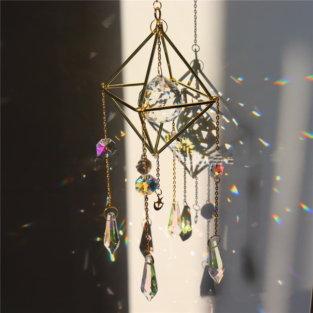 Sun Catcher Garden Lighting Jewelry Hanging Prism Pendant Garde