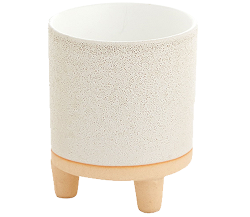 4 inch Footed Pot