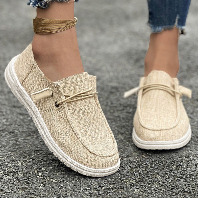 Women's Flat Bottomed Casual Slip-on Shoes