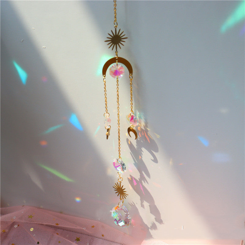 Sun Catcher Garden Lighting Jewelry Hanging Prism Pendant Garde