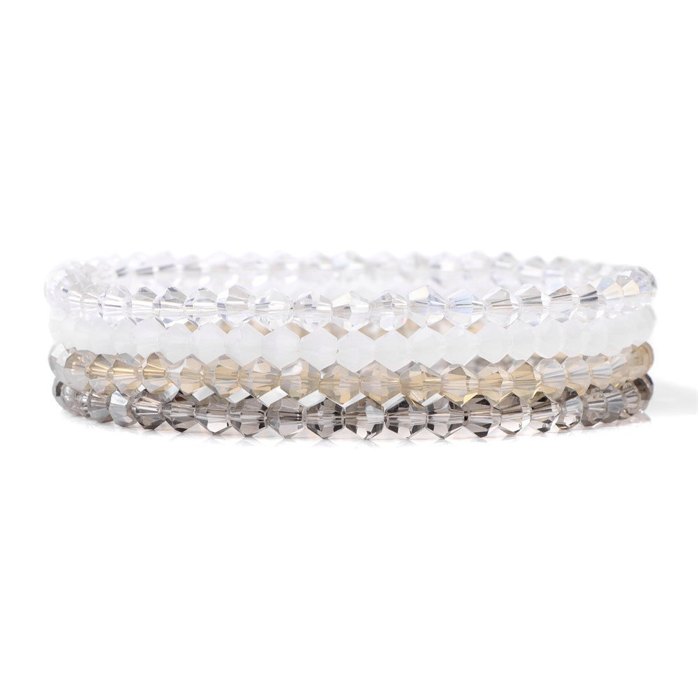 Crystal Stretch Bracelets for Stacking