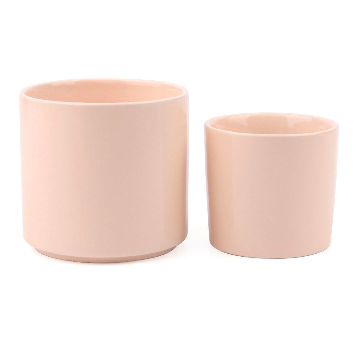 Coral Modern Cylinder Pot