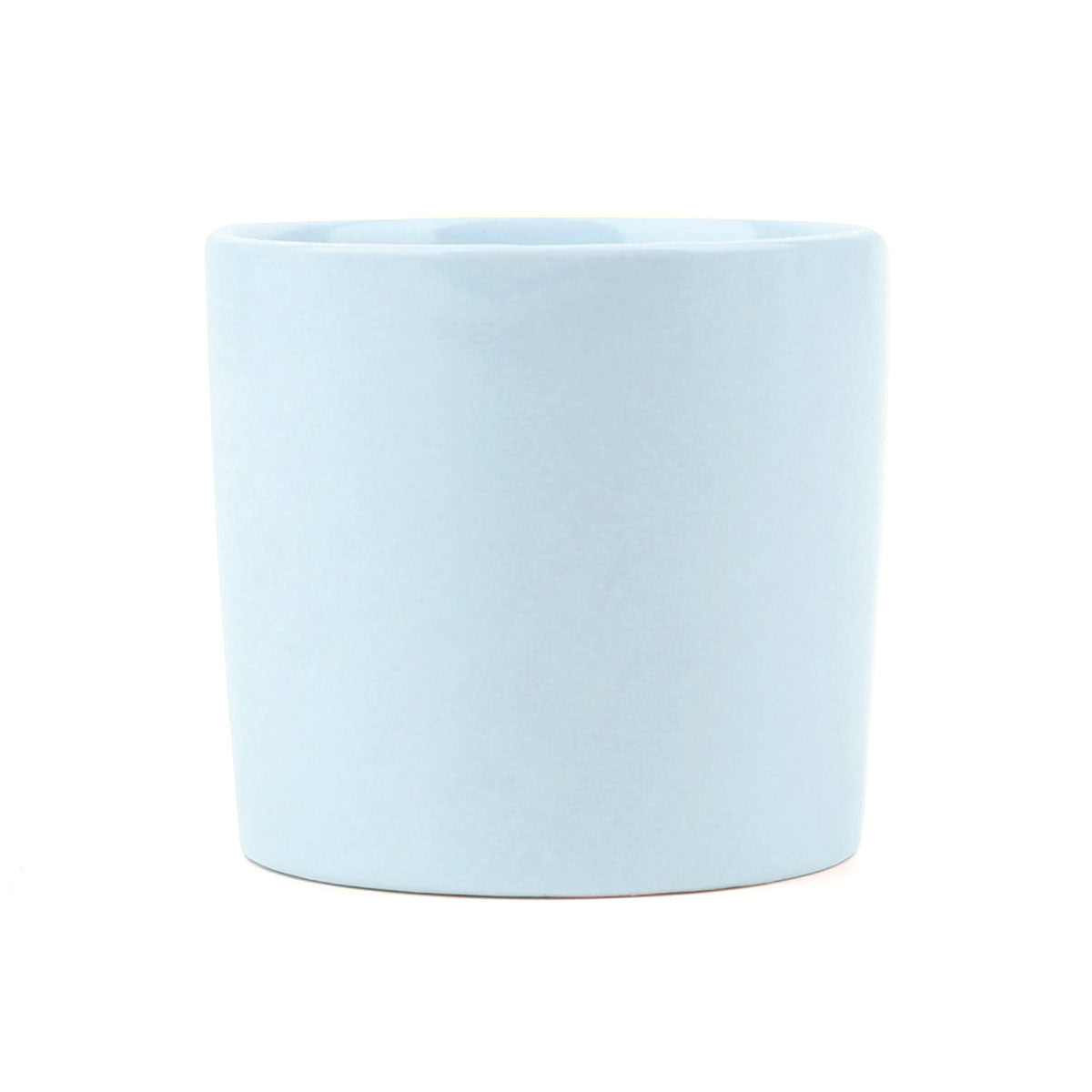 Blue Modern Cylinder Pot