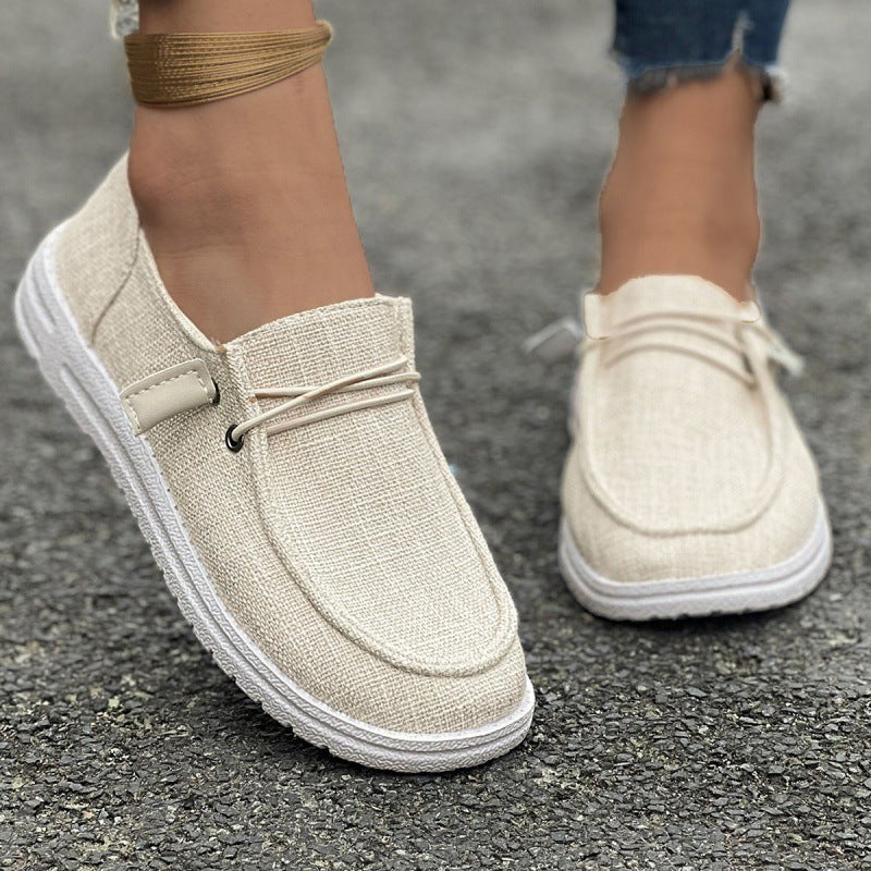 Women's Flat Bottomed Casual Slip-on Shoes