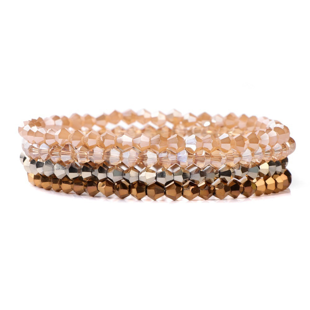 Crystal Stretch Bracelets for Stacking