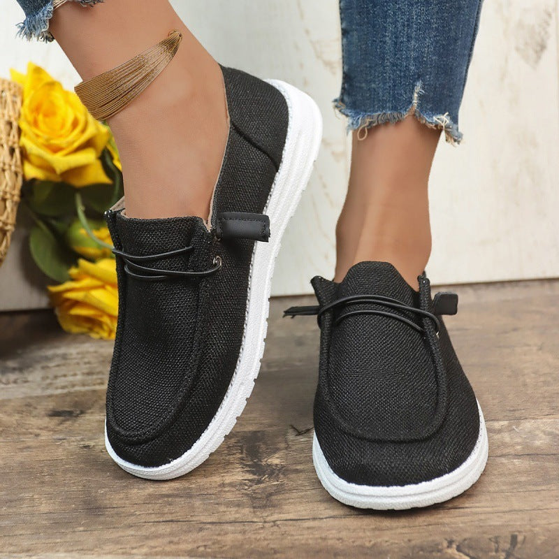 Women's Flat Bottomed Casual Slip-on Shoes