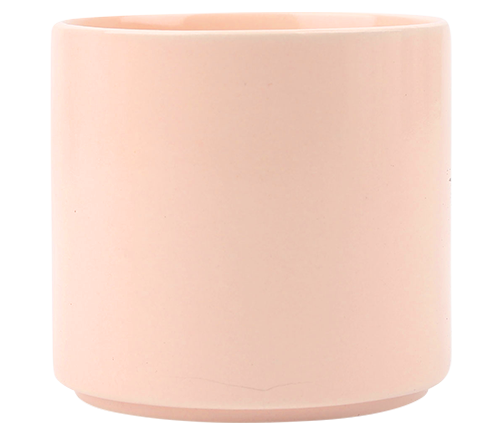 Coral Modern Cylinder Pot